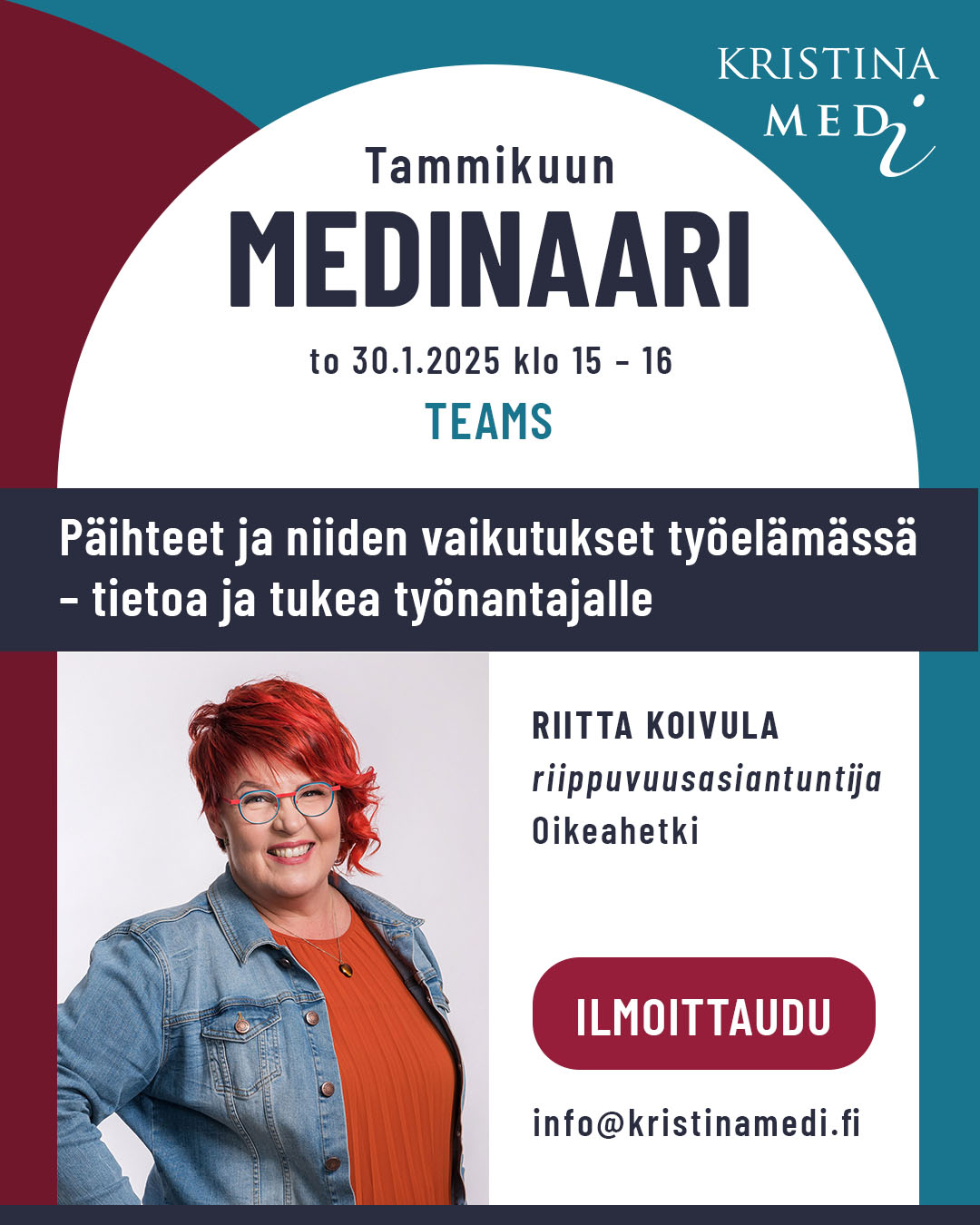 Read more about the article MEDINAARI – KristinaMedin ajankohtaiskanava